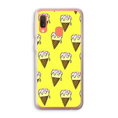 Isjes: Samsung Galaxy A20e Transparant Hoesje