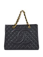 CHANEL Pre-Owned sac cabas à patch CC (1997) - Noir - thumbnail