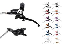 Hope tech 4 e4 steel braided disc brake - lever left
