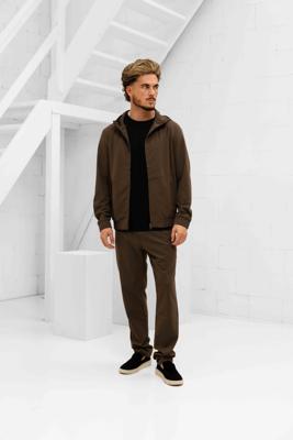 Cou7ure Essentials Reflection Hoodie Trainingspak Heren Bruin - Maat S - Kleur: Bruin | Soccerfanshop