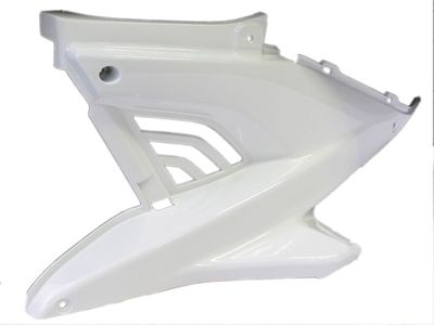 Edge Motorscherm z kap links yamaha aerox tot bj. 2014 wit glans