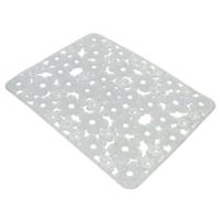 Afdruiprek voor Keukengootsteen Metaltex Rechthoekig PVC Doorschijnend (30 x 40 cm)