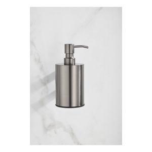 Zeepdispenser SaniClear Academy | Wandmontage | Messing | Rond | Verouderd ijzer - Gunmetal