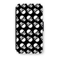 Musketon Skulls: iPhone XS Flip Hoesje
