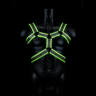 Ouch! by Shots Body Armor - Glow in the Dark - L/XL