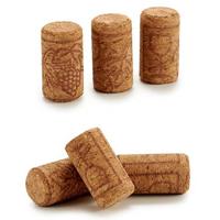 Wijnfles kurken - 9x st - 3.8 x 2 cm - kurk - hobby knutsel materiaal - flessen stopper Wijnfles kurken - 9x st - 3.8 x 2 cm - kurk - hobby knutsel materiaal - flessen stopper