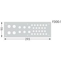 WAGO 850-819/002-001 Flensplaat (b x h) 295 mm x 95 mm 1 stuk(s) - thumbnail