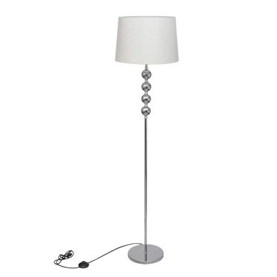 VidaXL Vloerlamp met hoog standaard en 4 ballen wit