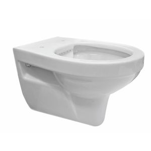 Wandcloset Xellanz Trevi | 53 cm | Rimless | Incl.Toiletbril | Keramiek | Wit glans