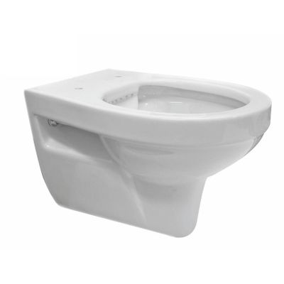 Wandcloset Xellanz Trevi | 53 cm | Rimless | Incl.Toiletbril | Keramiek | Wit glans