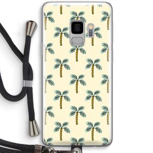Paradise: Samsung Galaxy S9 Transparant Hoesje met koord