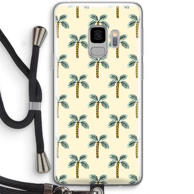 Paradise: Samsung Galaxy S9 Transparant Hoesje met koord