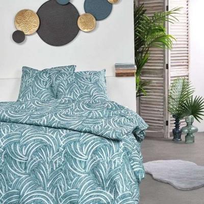 Bedset 220x240 cm TODAY Sunshine 11.46 - 2 personen - 100% Blauw bedrukt katoen