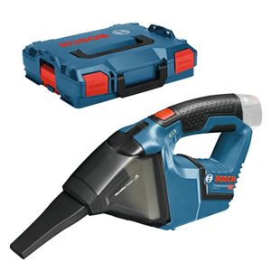 Bosch Blauw GAS 12V Professional accu stofzuiger | zonder accu&apos;s en lader in L-Boxx - 06019E3001