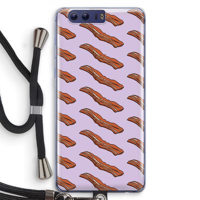 Bacon to my eggs #2: Honor 9 Transparant Hoesje met koord