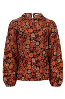 LOOXS Little Meisjes blouse retro rib - Retro floral LOOXS Little Meisjes blouse retro rib - Retro floral