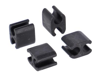 XLC Kabed kabelclip 4mm zw ds a 4 brx120