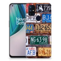 OnePlus Nord N10 5G | Siliconen hoesje | met foto Kentekenplaten