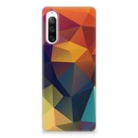 Sony Xperia 10 IV | TPU Hoesje | Polygon Color