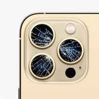 iPhone 13 Pro Max Camera Lens Glas Reparatie - Goud - thumbnail