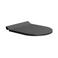 Toiletzitting Sapho GSI Softclose en QuickRelease Duroplast Mat Zwart