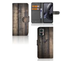 Motorola Edge 30 Neo | Book Style Case | Steigerhout