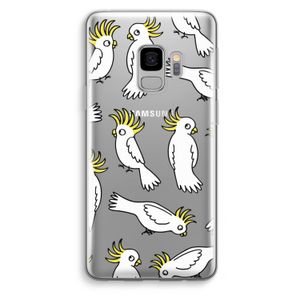 Papegaai: Samsung Galaxy S9 Transparant Hoesje