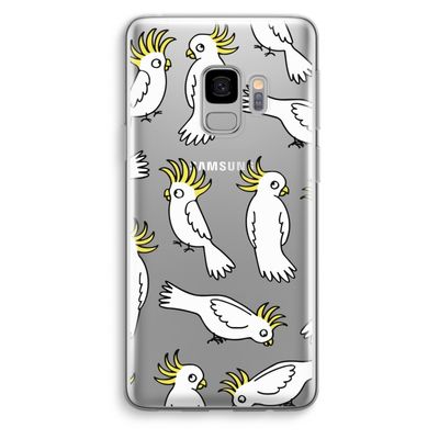 Papegaai: Samsung Galaxy S9 Transparant Hoesje