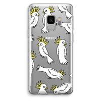 Papegaai: Samsung Galaxy S9 Transparant Hoesje