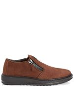 Giuseppe Zanotti mocassins Cooper à plaque logo - Marron Giuseppe Zanotti mocassins Cooper à plaque logo - Marron