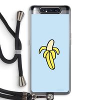 Banana: Samsung Galaxy A80 Transparant Hoesje met koord