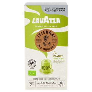 Lavazza TIERRA Bio organic for PLANET capsules voor NESPRESSO (10st)