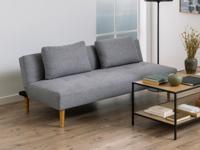 Zetelbed LUCATIMA 2 plaatsen grijs Zetelbed LUCATIMA 2 plaatsen grijs