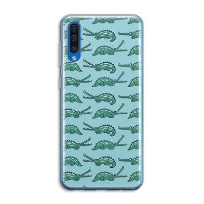 Kroko: Samsung Galaxy A50 Transparant Hoesje