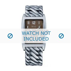 Hugo Boss horlogeband HB-33-1-14-2056 Staal Zilver