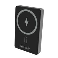 Powerbank Muvit for Change Zwart Aluminium 10000 mAh