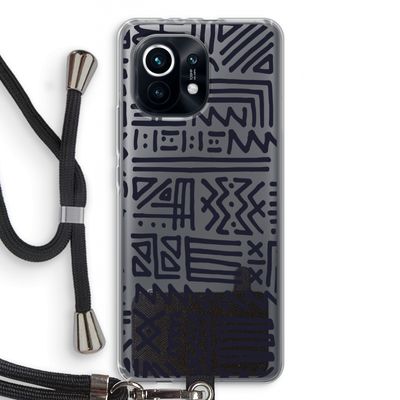 Marrakech print: Xiaomi Mi 11 Transparant Hoesje met koord
