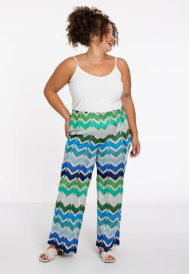 Yoek Broek GARDENIA | Blauw | Maat 38/40