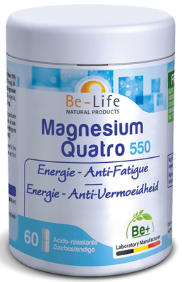 Be-Life Magnesium Quatro 550 Capsules