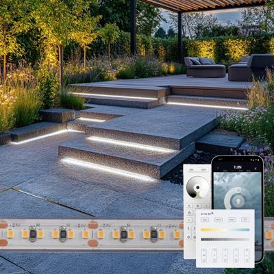 14 meter helder wit led strip voor buiten complete set
