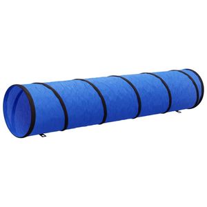 vidaXL Hondentunnel ?? 40 x 200 cm polyester blauw