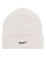 A BATHING APE® bonnet à patch Bape - Gris - thumbnail