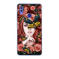 Lady Moth: Honor Note 10 Transparant Hoesje