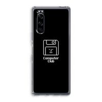 Hello: Sony Xperia 5 Transparant Hoesje