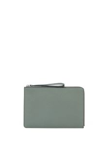 Maison Margiela pochette à surpiqûres contrastantes - Vert