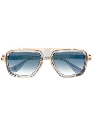 Dita Eyewear lunettes de soleil à monture pilote - Gris
