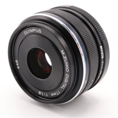 Olympus MFT 17mm F/1.8 zwart M.Zuiko Digital occasion