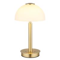 Globo TafellampUldin goud met wit glas - 21953M