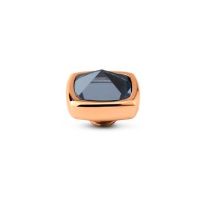 Melano Vivid Boxy CZ Steentje Jeans Blue Rosé