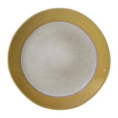Dinerbord roots - oker - ø27.5x3 cm